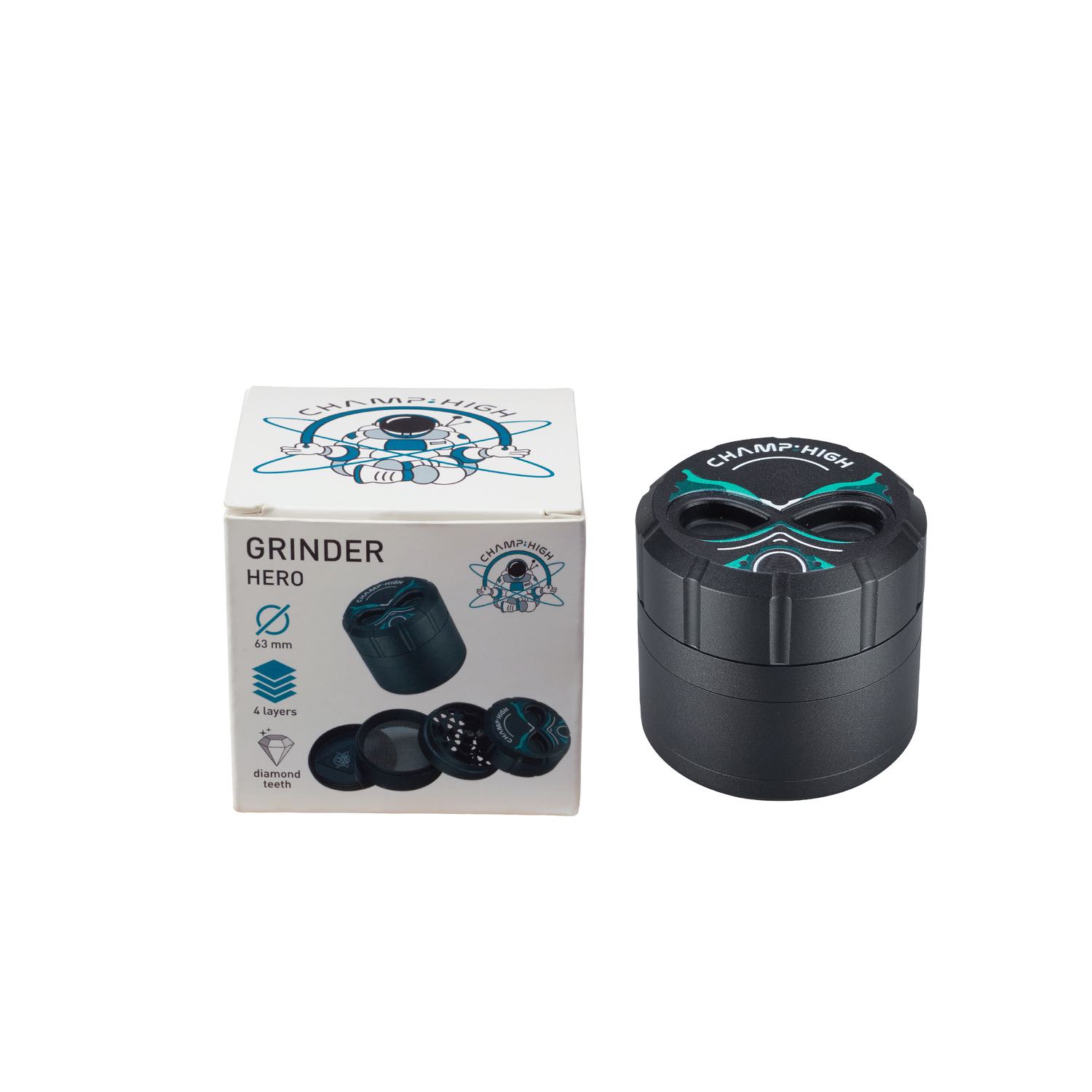Champ High - Grinder Hero - 63mm - 4 Layers