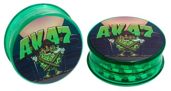 Grinder Plastic - AK47 Buds - 50mm - 3 Layers - Display - 12 Stück Bild 2