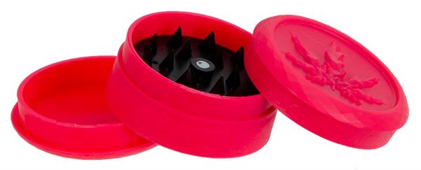 Grinder Plastic - Soft Touch Neon - 50mm - 3 Layers - Display - 24 Stück Bild 3