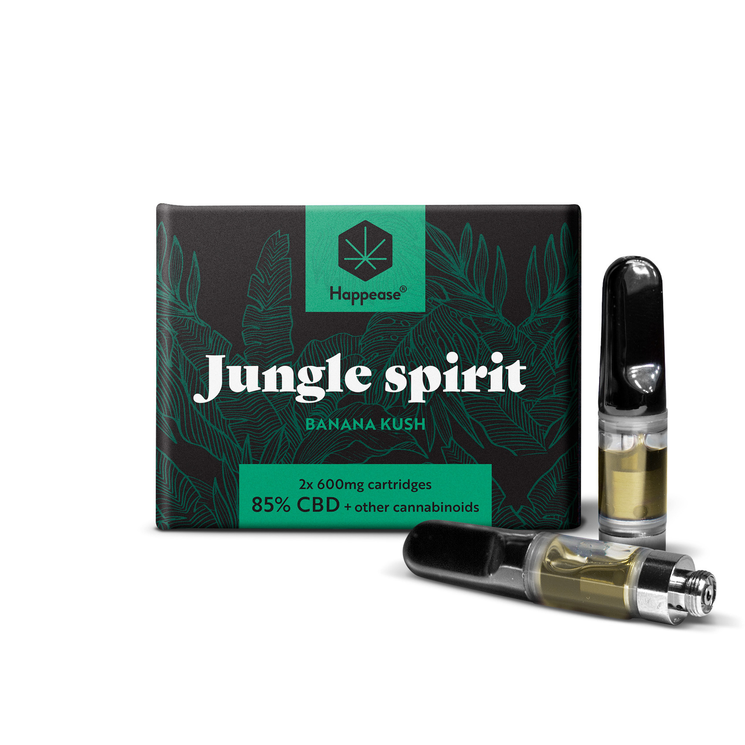 Happease - Vape Refills 85% CBD - Jungle Spirit