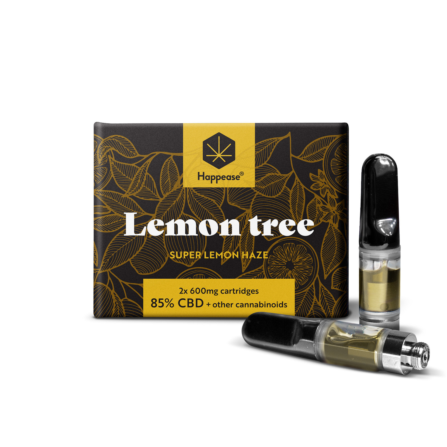 Happease - Vape Refills 85% CBD - Lemon Tree Bild 2