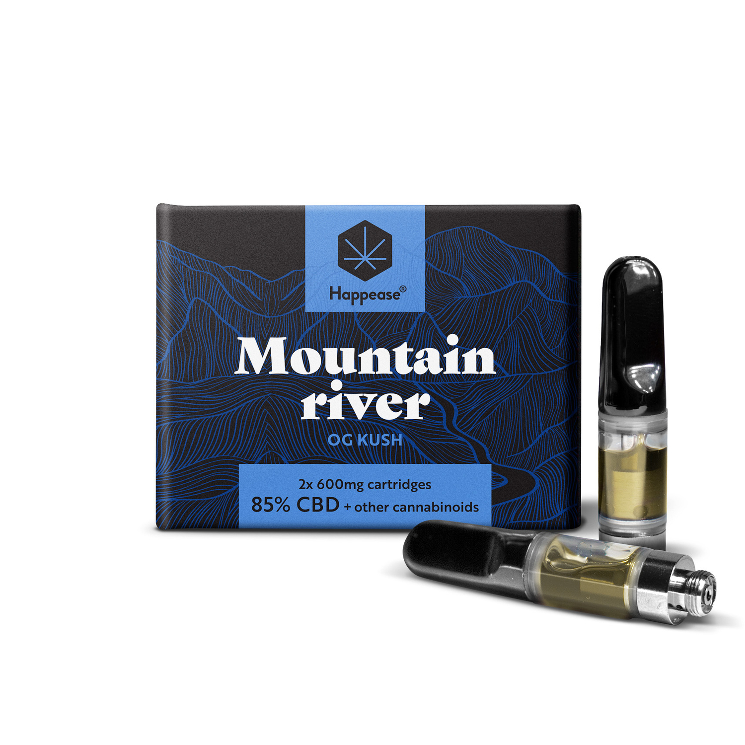 Happease - Vape Refills 85% CBD - Mountain River