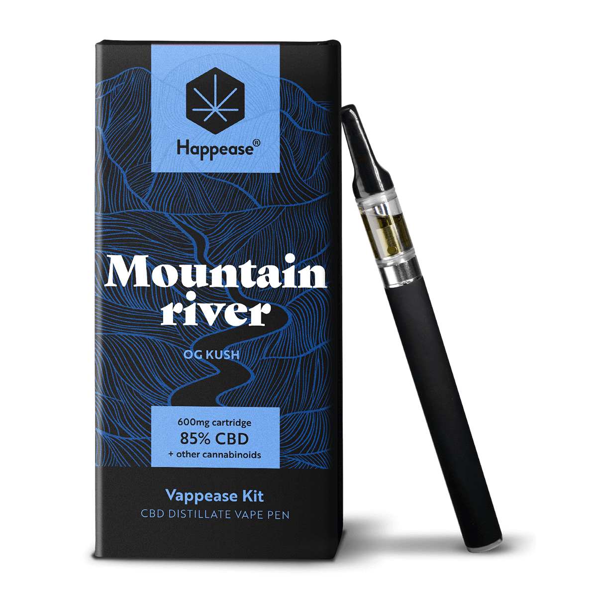 Happease - Vaping Starter Kit 85% CBD - Mountain River Bild 2