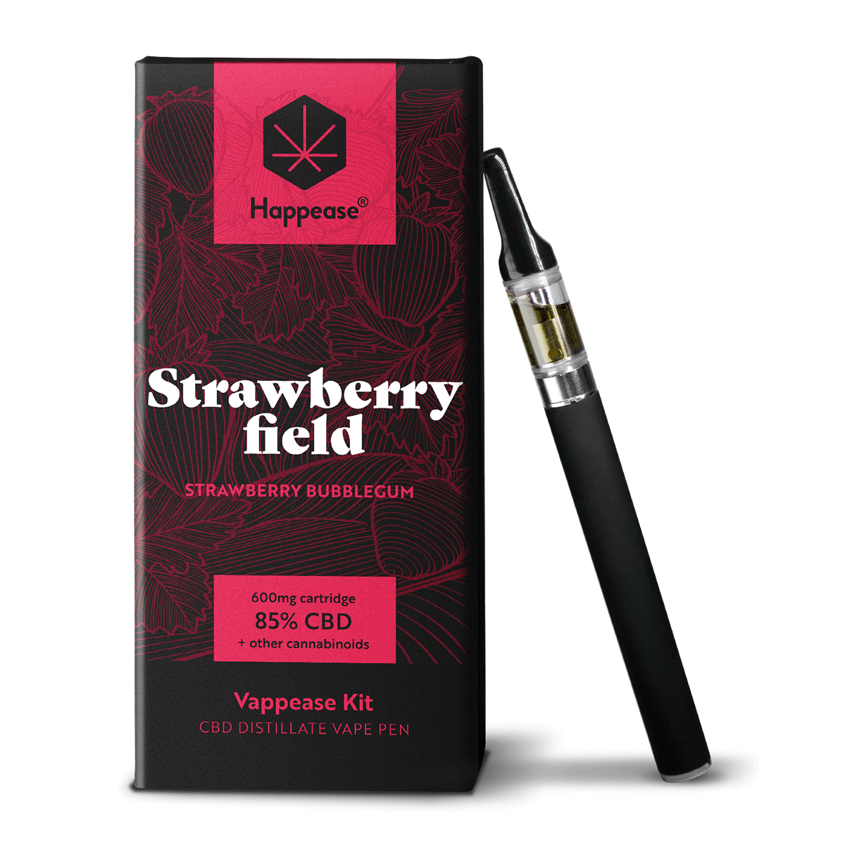Happease - Vaping Starter Kit 85% CBD - Strawberry Field Bild 2