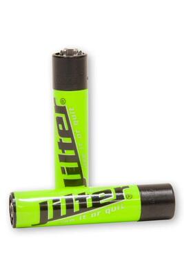 Jilter - Clipper Feuerzeug - Neon Green - Display - 48 Stück Bild 2