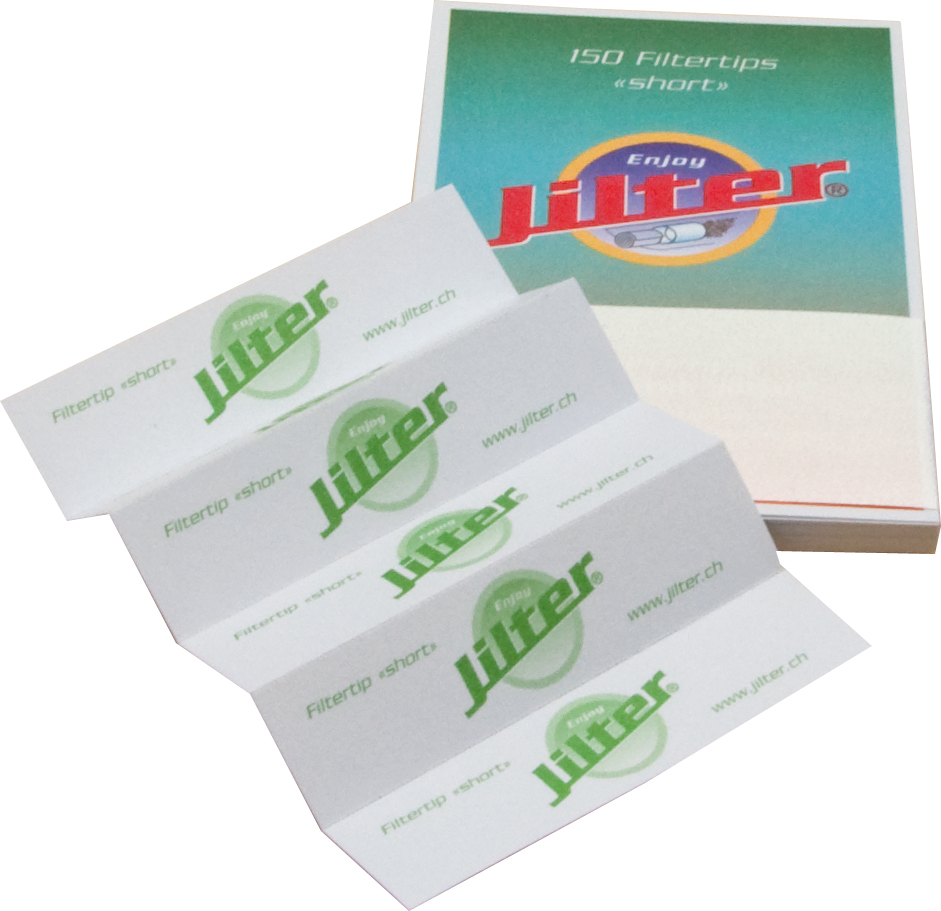 Jilter - Filtertips Grün SHORT - 10er Pack Bild 4