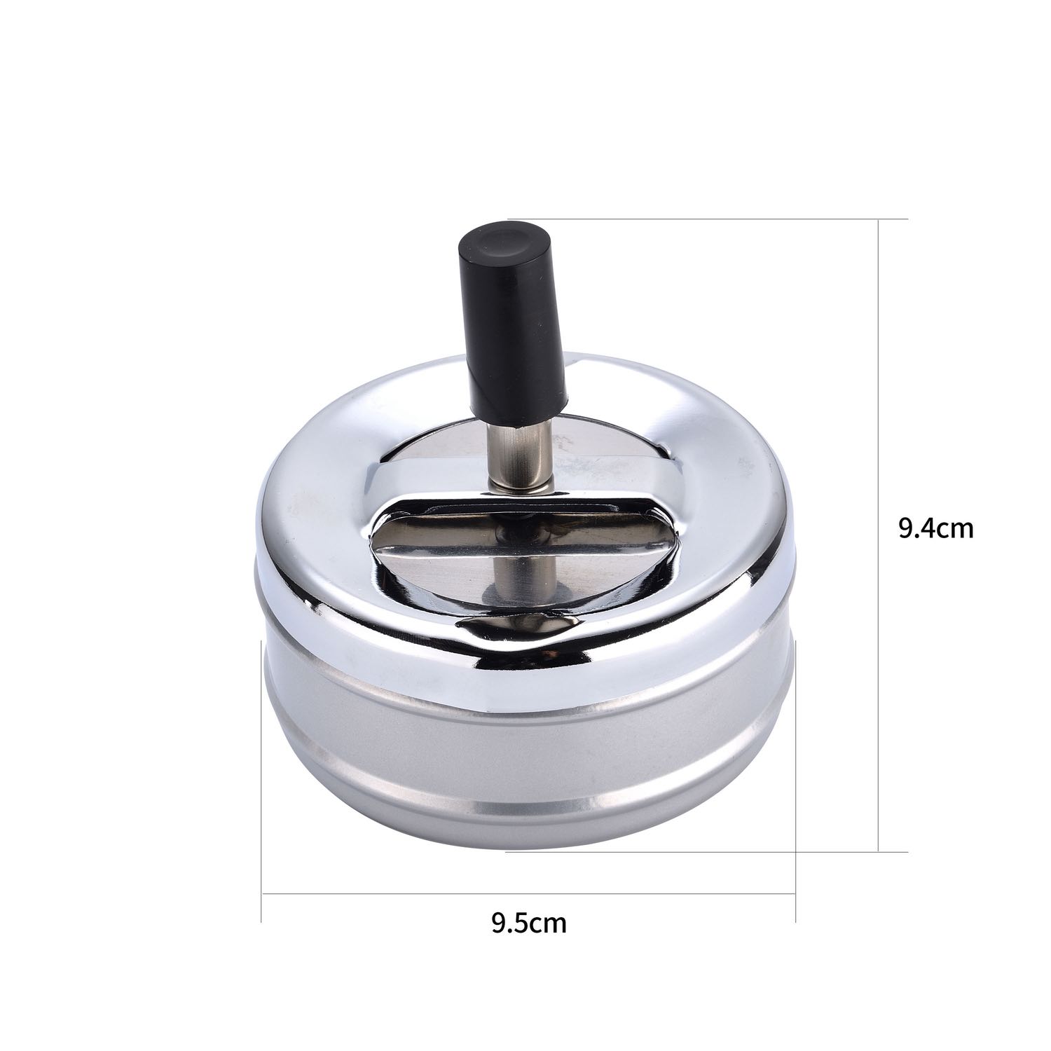 Metall Drehaschenbecher - Display - 6 Stück Bild 3