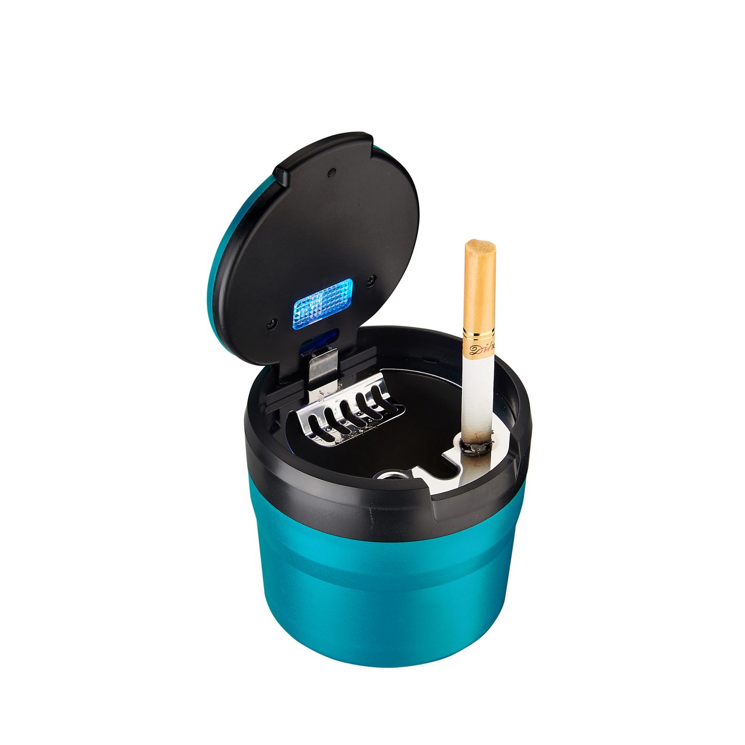 Mini Auto Aschenbecher mit LED Beleuchtung - Display - 6 Stück Bild 4