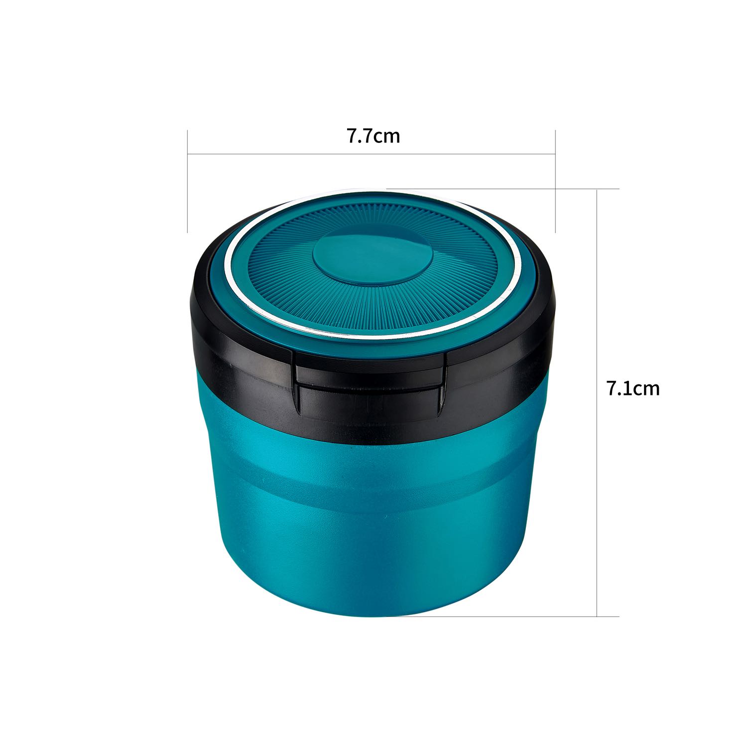 Mini Auto Aschenbecher mit LED Beleuchtung - Display - 6 Stück Bild 5