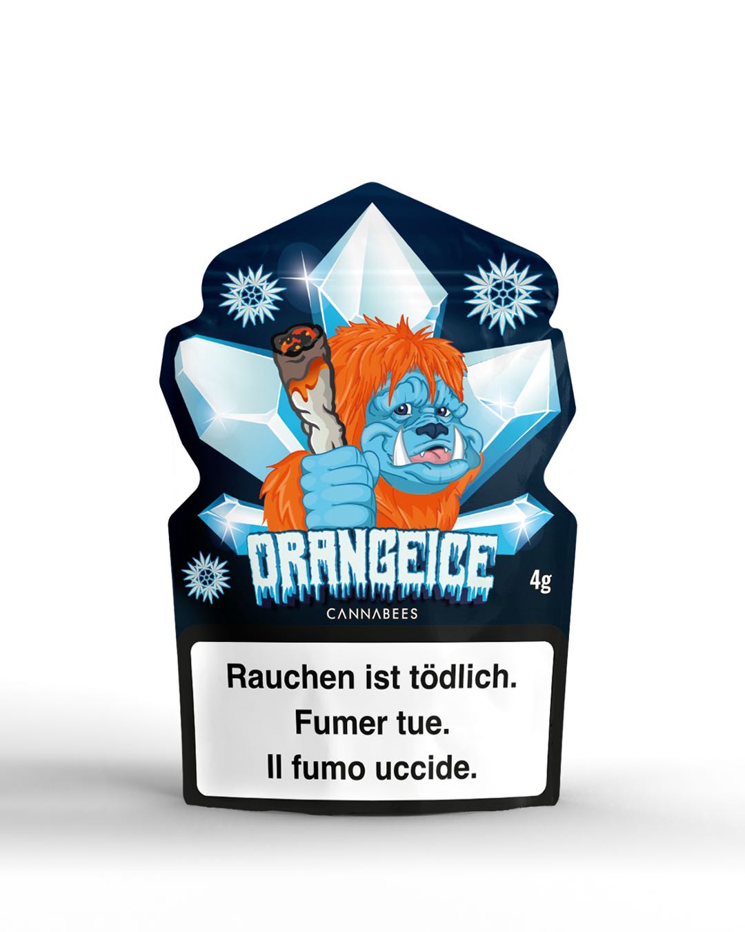 Cannabees - Orangeice - Indoor CBD Blüten - 4g