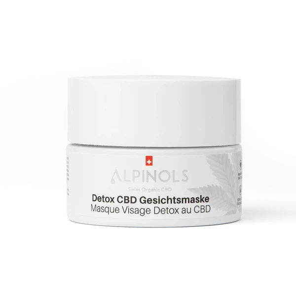 Alpinols - CBD Gesichtsmaske mit Aloe Vera & Heilerde - 50ml Bild 6