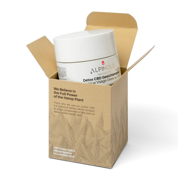 Alpinols - CBD Gesichtsmaske mit Aloe Vera & Heilerde - 50ml Bild 10