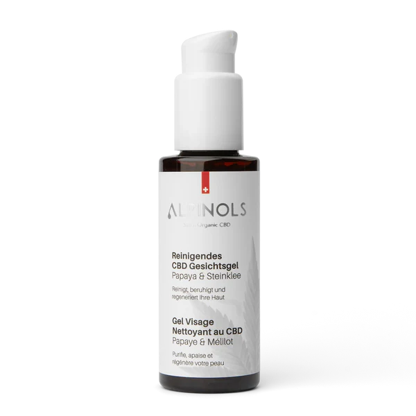 Alpinols - CBD Gesichtsgel mit Papaya & Steinklee - 100ml