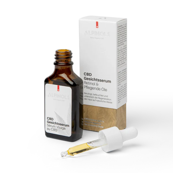 Alpinols - CBD Gesichtsserum mit Retinol & pflegenden Ölen - 30ml Bild 9