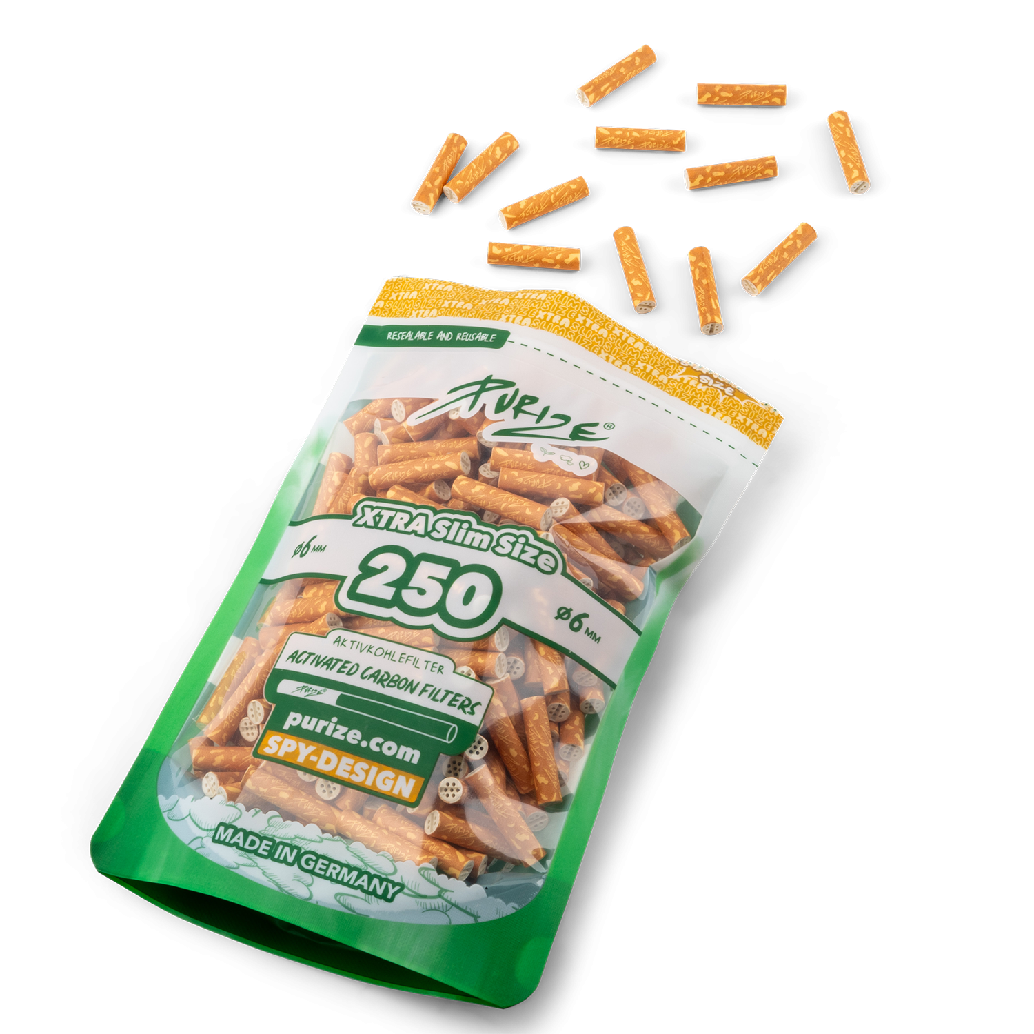 Purize - Xtra Slim Size - 250 Stück - Spy Bild 2