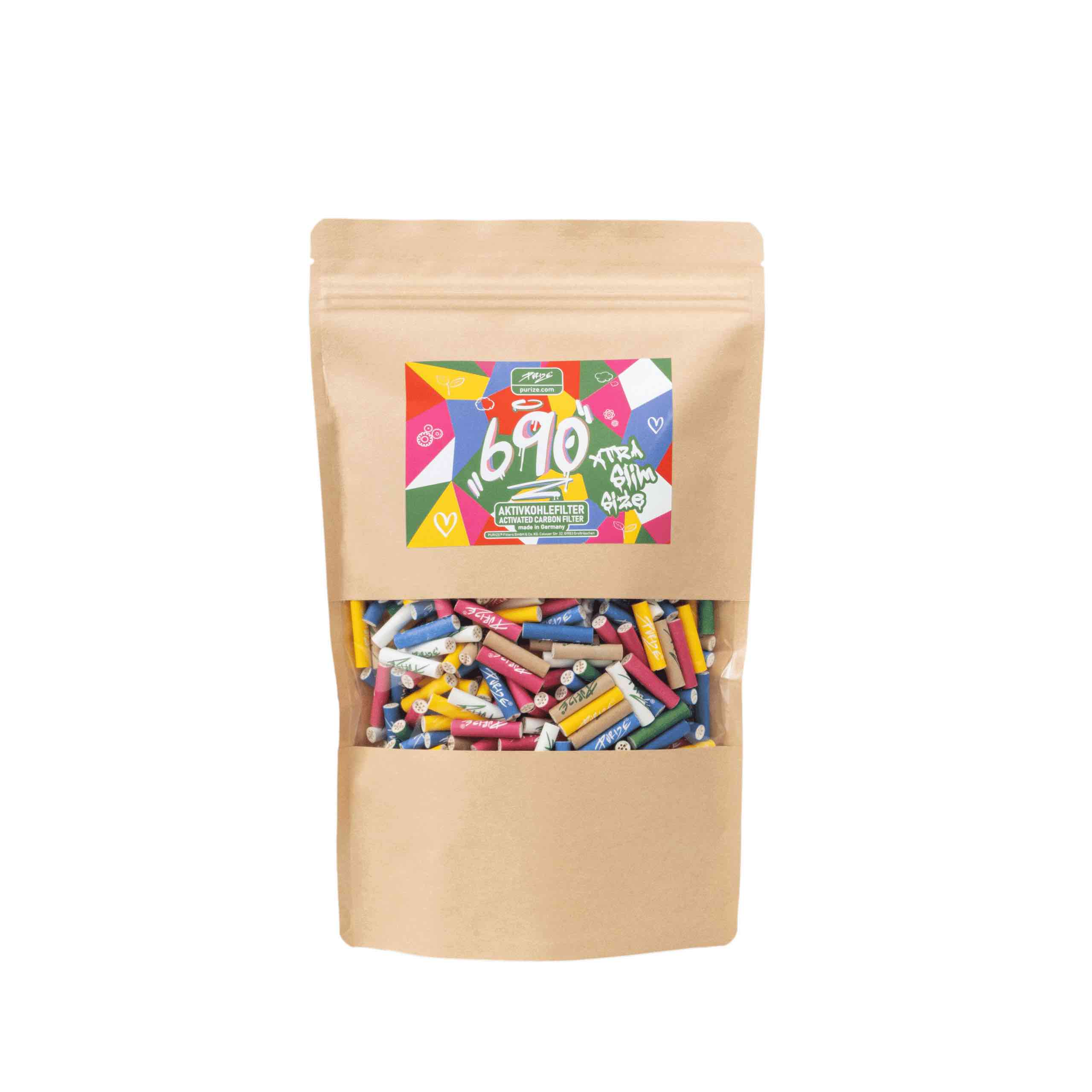 Purize - Xtra Slim Size - 690 Stück - Multicolor