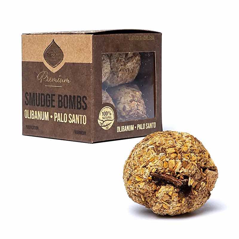 Räucherkugeln - Weihrauch & Palo Santo - Box - 8 Stück