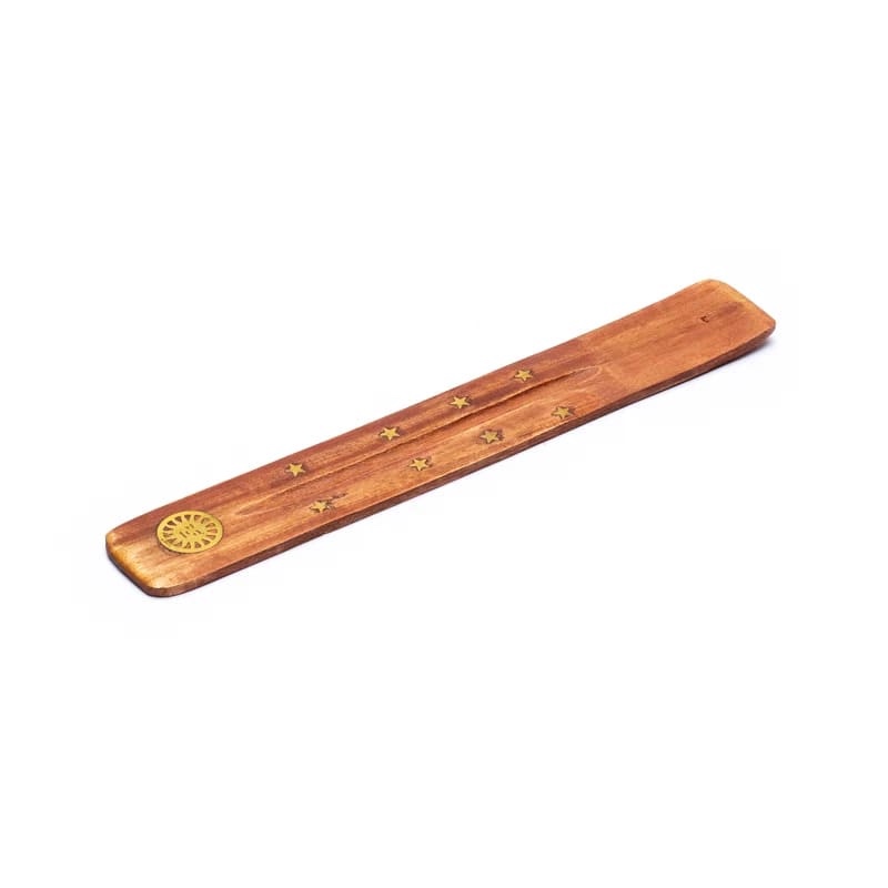 Räucherstäbchenhalter - Holz - Sonne - 1 Stück Bild 2
