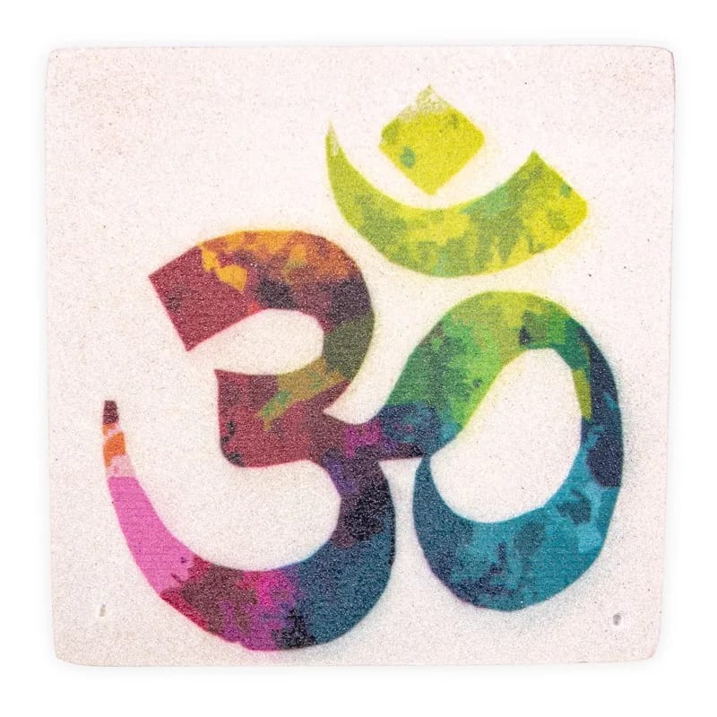 Räucherstäbchenhalter - Sandstein viereckig - OM - 1 Stück Bild 2