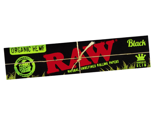 RAW - Black Organic Hemp Kingsize Slim - Box - 50 x 32 Stück Bild 4