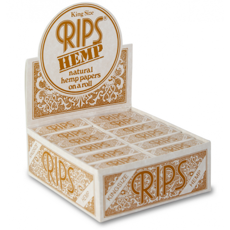 RIPS - Braun (Hanf) - King Size - Box - 24 Stück Bild 2