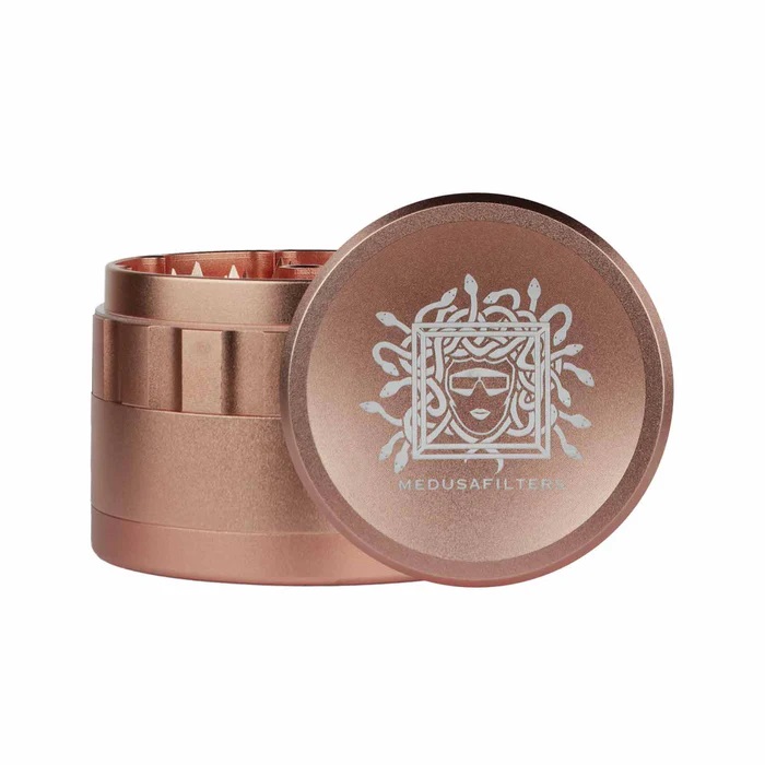 MedusaFilters - Keramik Spike Grinder - Rosé - 64mm - 4 Part