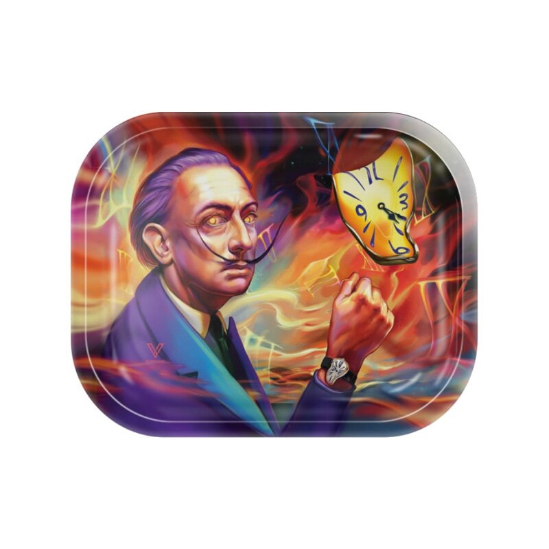 V Syndicate - Metal Rolling Tray - 18 x 14cm - Dalirious