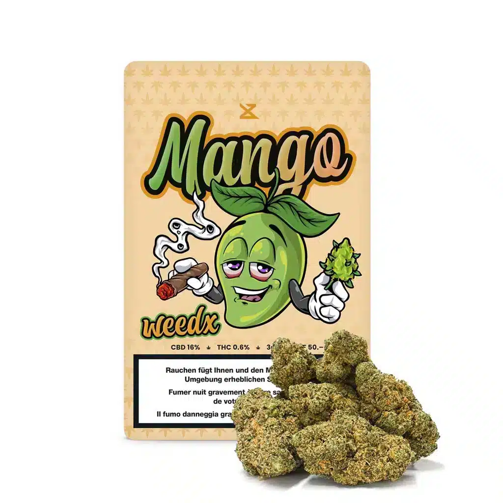 Weedx - Mango - Indoor CBD Blüten - 8g Bild 2