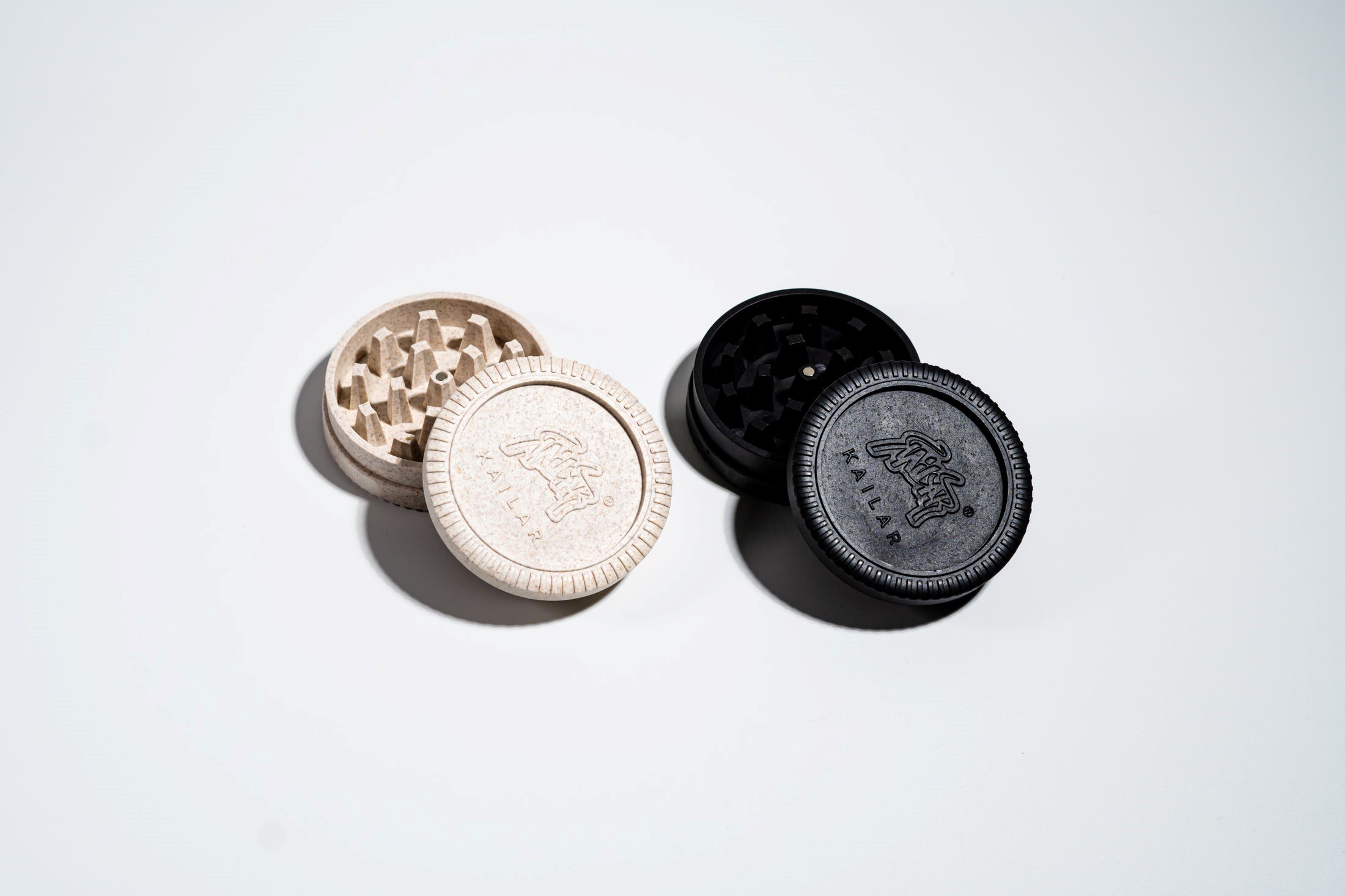 Kailar - Grinder aus Hanfplastik - Black - Display - 12 Stück Bild 3