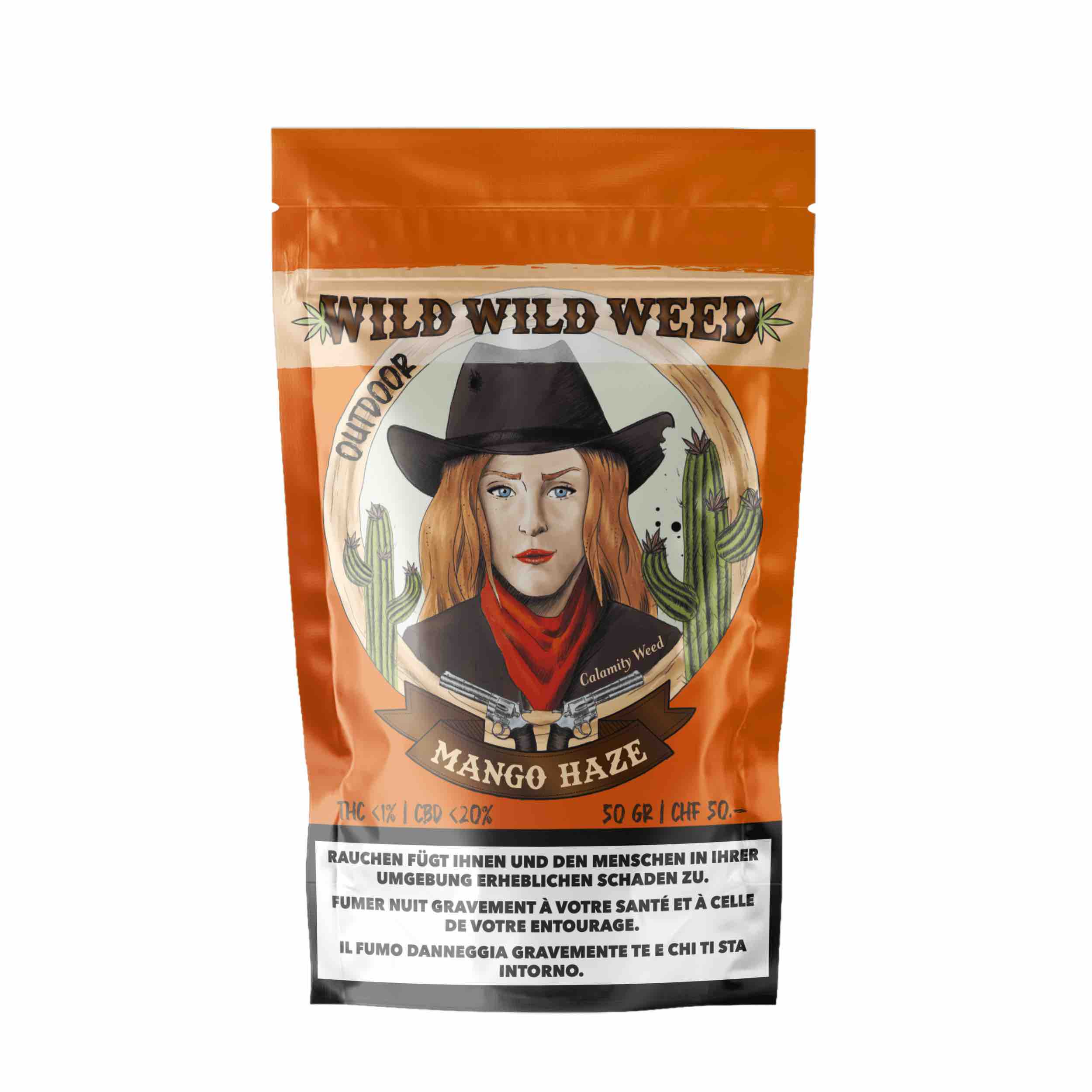 Wild Wild Weed - Mango Haze - Outdoor CBD - 50g