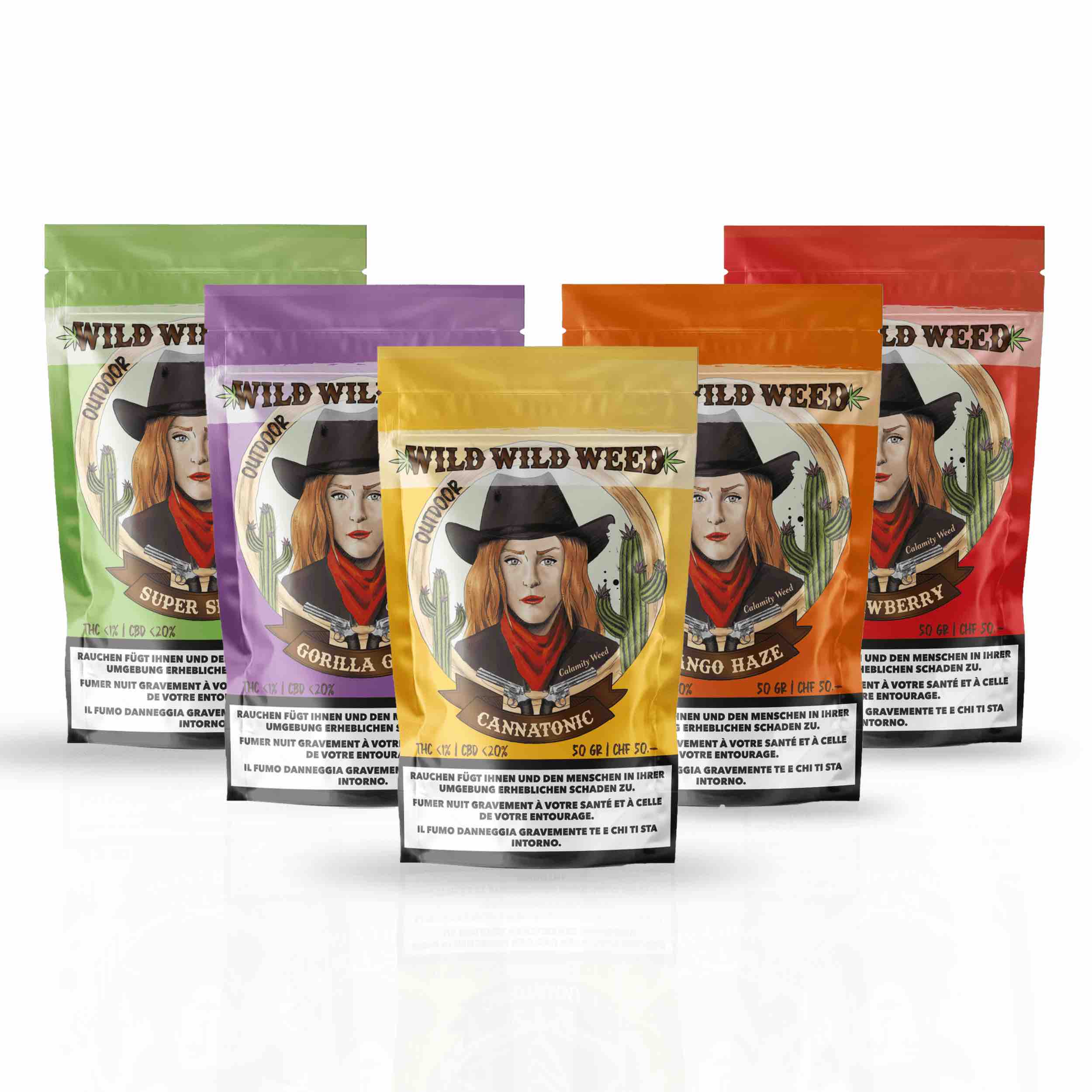 Wild Wild Weed - Super Skunk - Outdoor CBD - 50g Bild 2