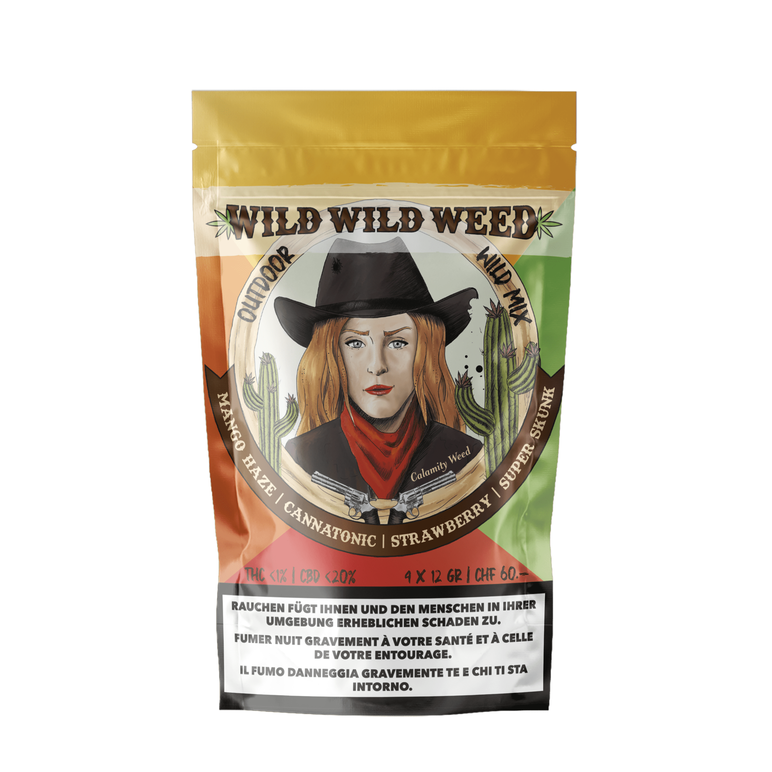Wild Wild Weed - Wild Mix - Outdoor CBD - 48g