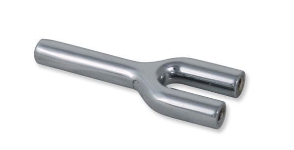 Ziehrohr Edelstahl - Y Doppelrohr - 70mm