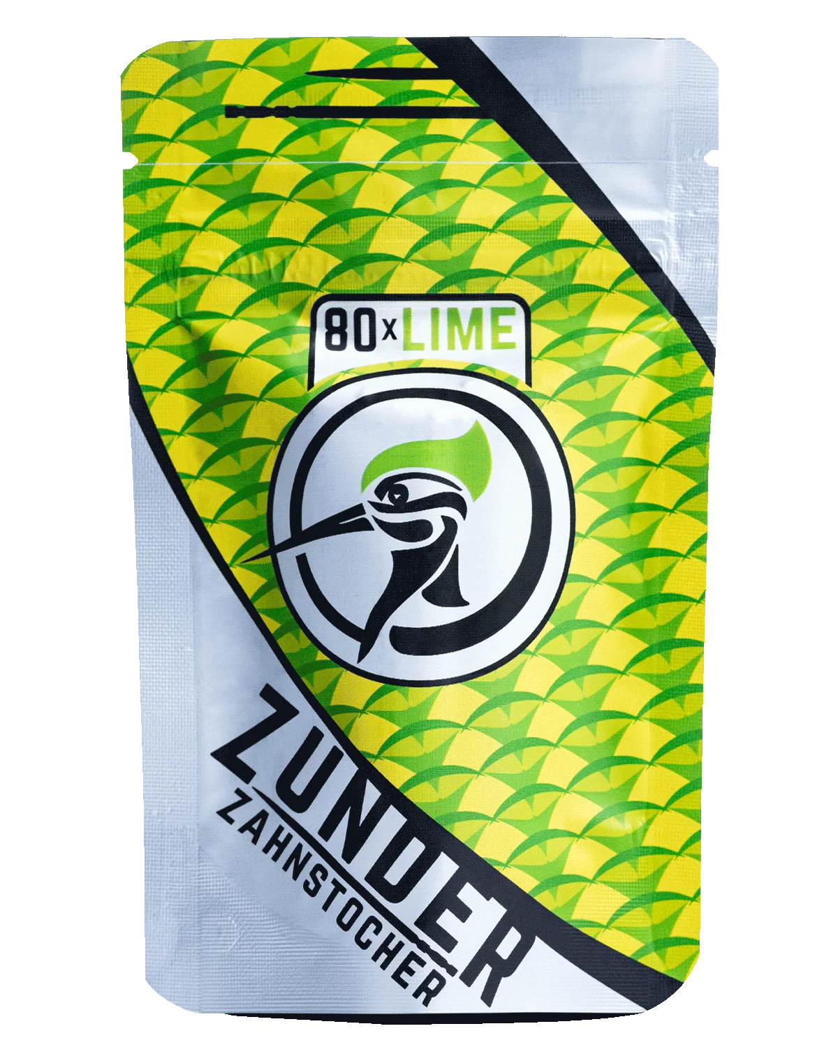 Zunder Zahnstocher - Lime - Bag - 80 Stück