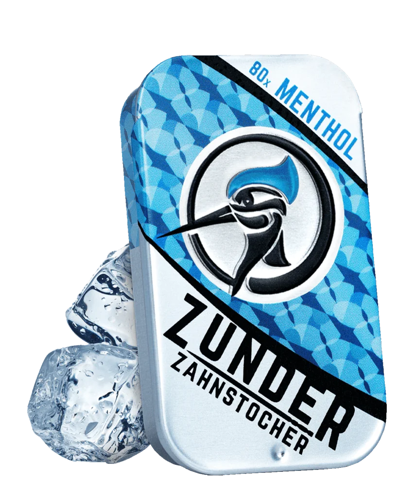 Zunder Zahnstocher - Menthol - Box - 80 Stück
