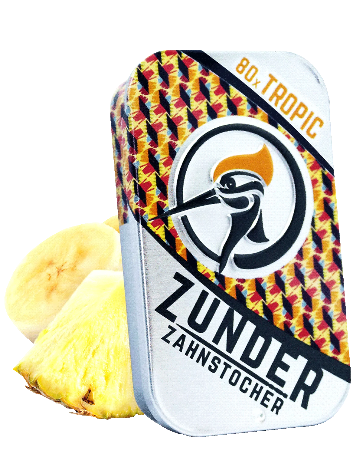 Zunder Zahnstocher - Tropic - Box - 80 Stück