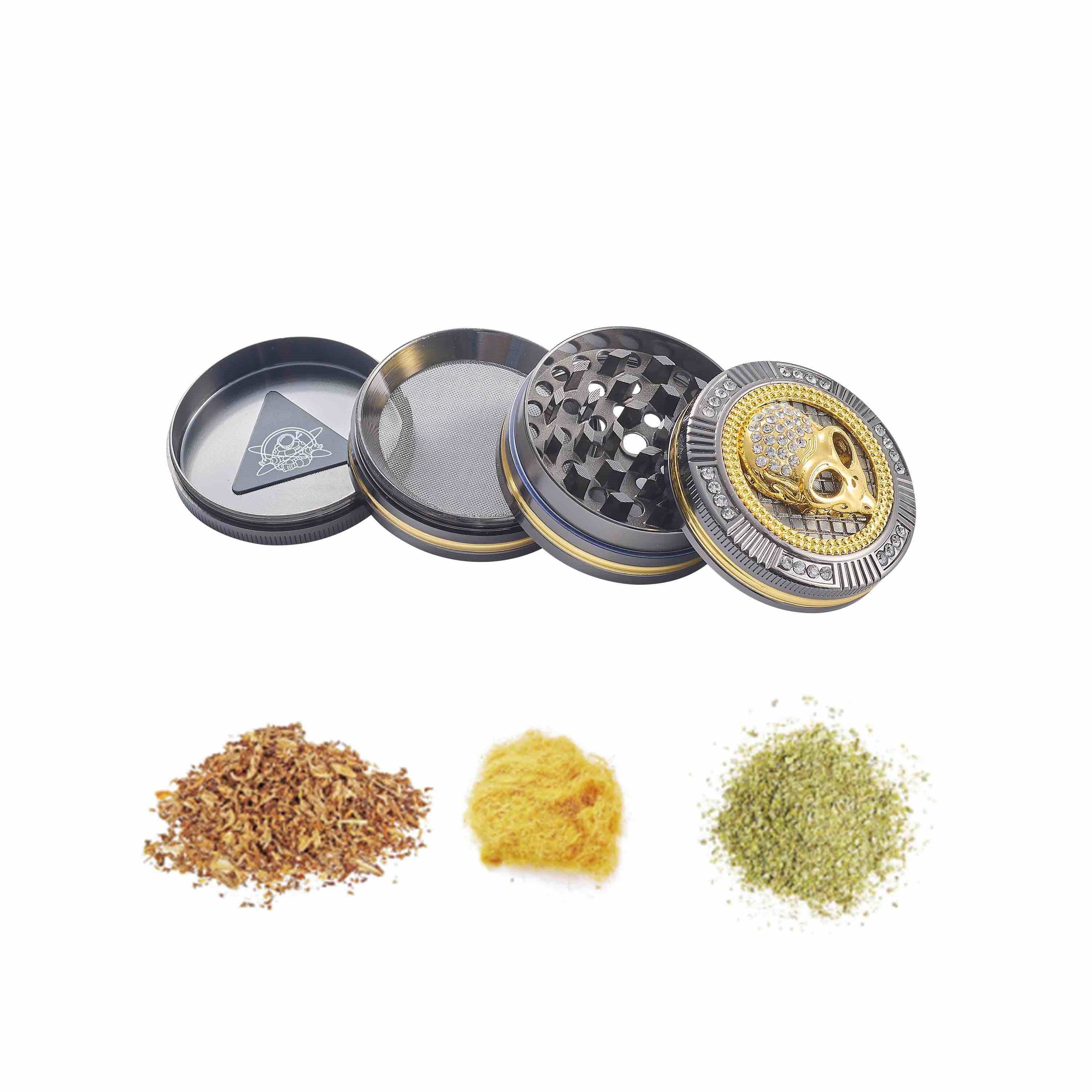 Champ High - Grinder Bling Bling Alien - 50mm - 4 Layers Bild 4