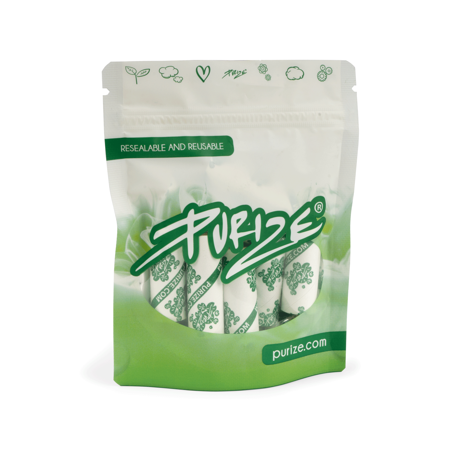 Purize - Big Size - 14mm - 7 Stück - White