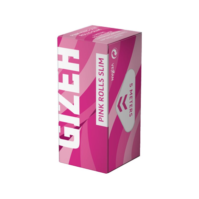 GIZEH - Rolls Slim - Pink - 5 Meter - Box - 20 Stück Bild 2