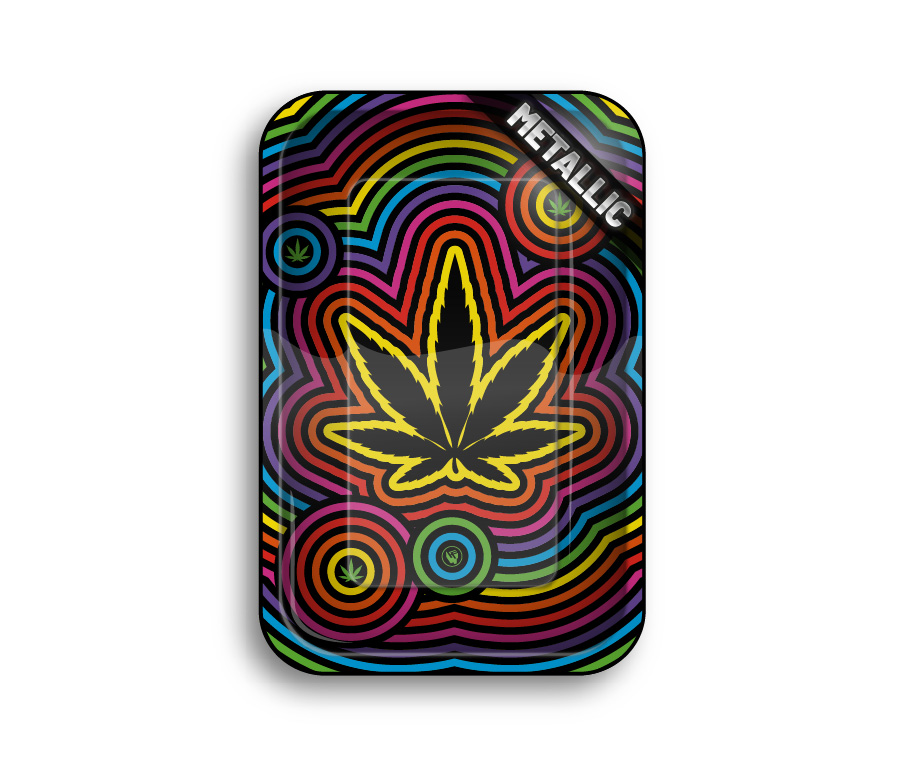 Rolling Tray - 27.5 x 17.5cm - Circle Leaf Bild 2