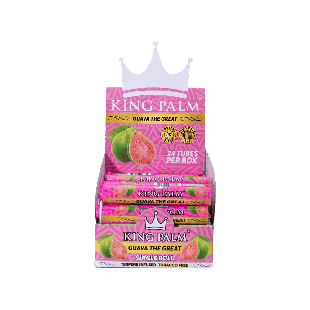 King Palm - Mini Tube - Guava the Great - 1 Stück - Display - 24 Stück