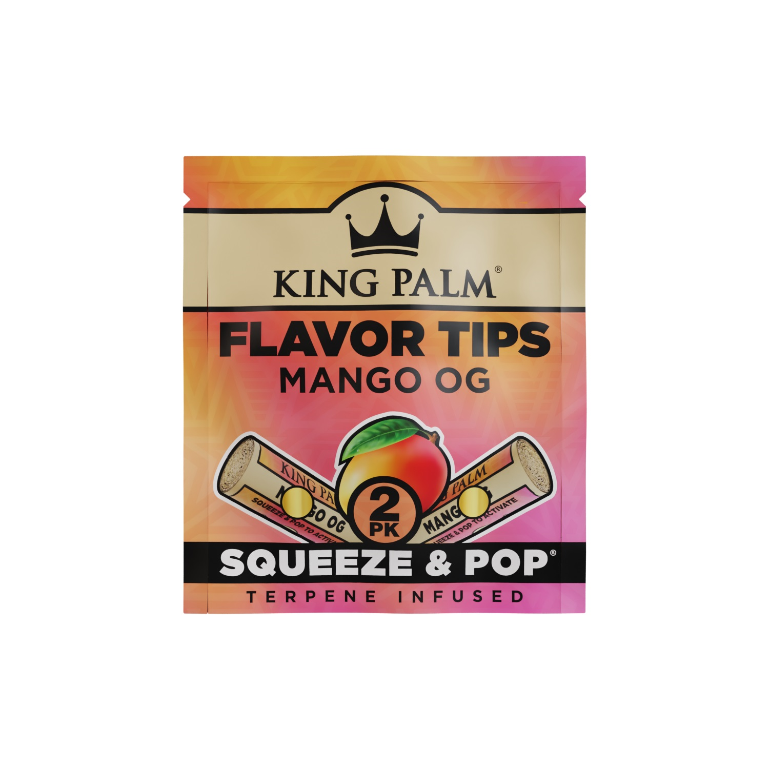 King Palm - Flavor Tips - 7mm - 2 Stück - Mango OG - Display - 50 Stück Bild 2