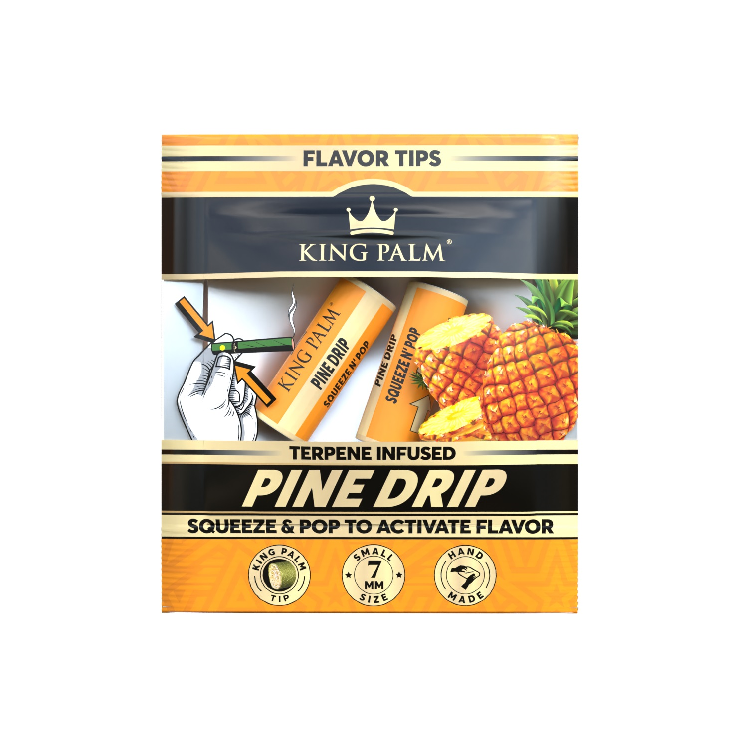 King Palm - Flavor Tips - 7mm - 2 Stück - Pine Drip - Display - 50 Stück Bild 2