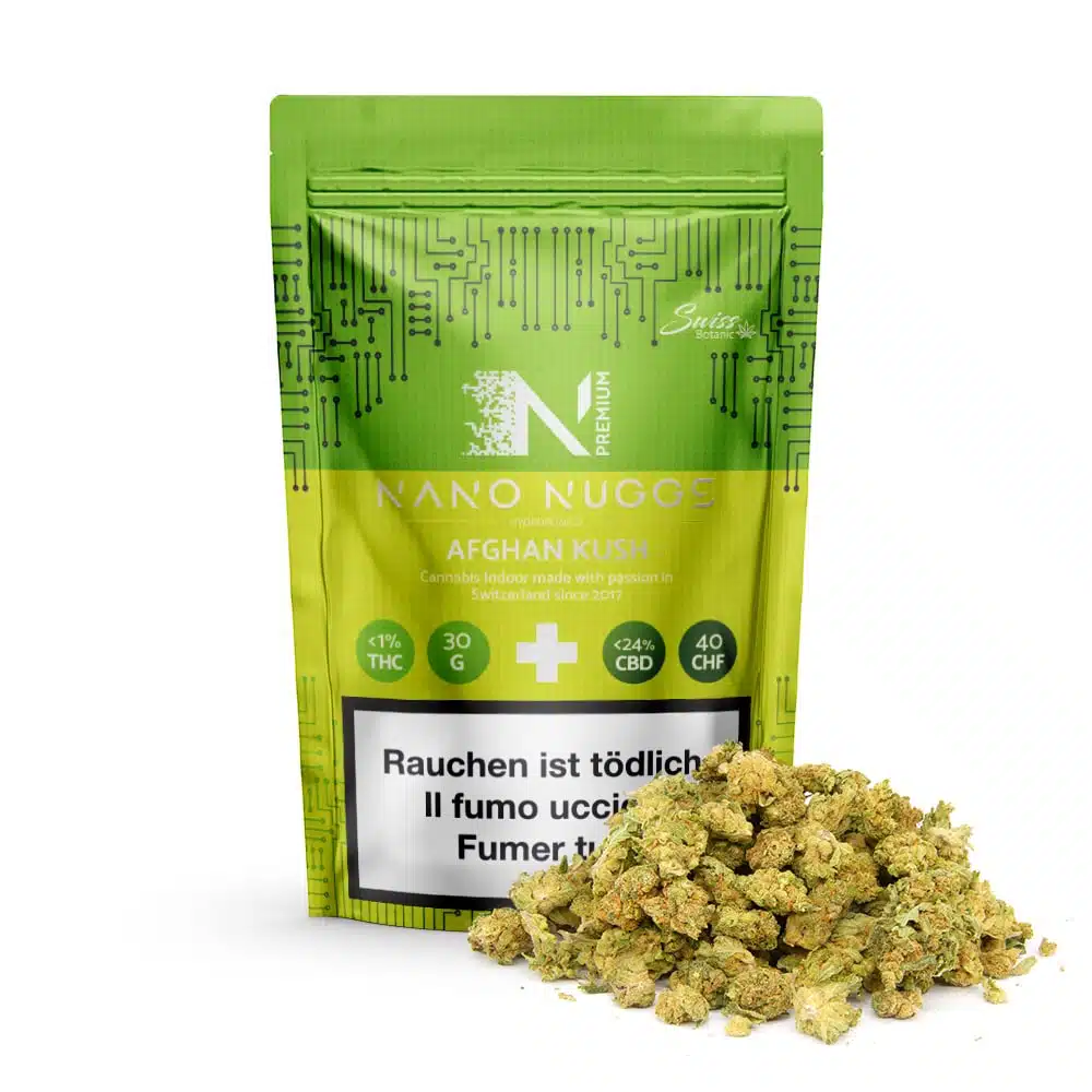 Swiss Botanic - Nano Nuggs - Afghan Kush - Indoor CBD - 30g Bild 2