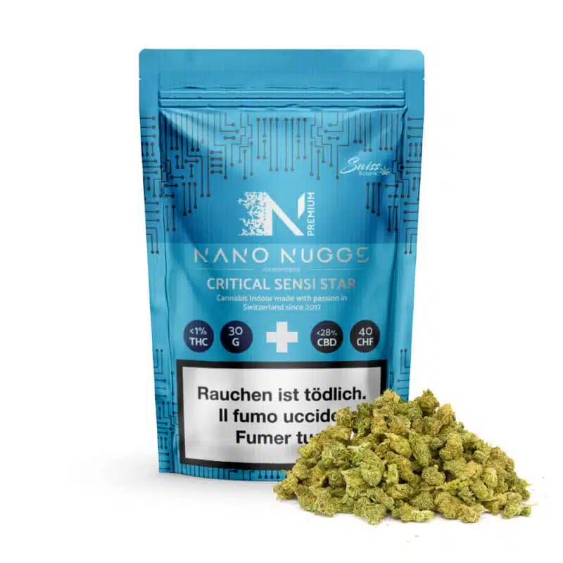Swiss Botanic - Nano Nuggs - Critical Sensi Star - Indoor CBD - 30g