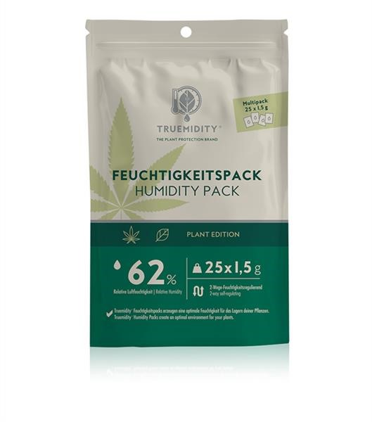 Truemidity - Humidity Pack - Feuchtigkeitsregulator - 62% - 1.5g - Display - 25 Stück Bild 2