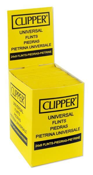 Clipper - Feuersteine 9er Set - Display - 24 Stück